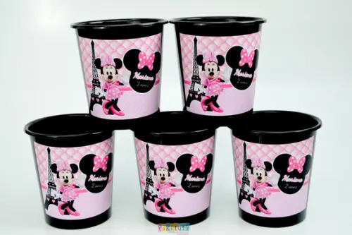 Balde de Pipoca 1 litro - Minnie