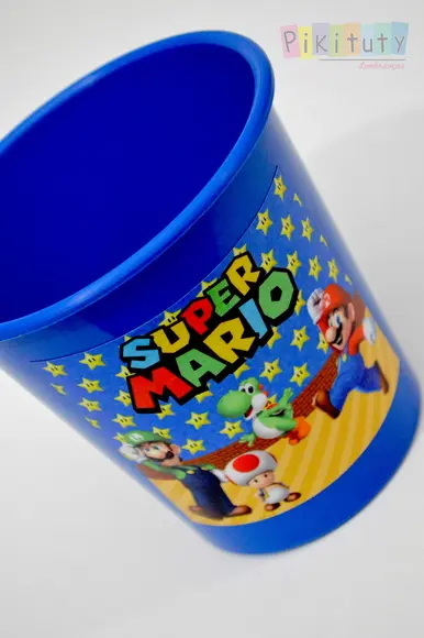 Balde de Pipoca 1 litro - Super Mario