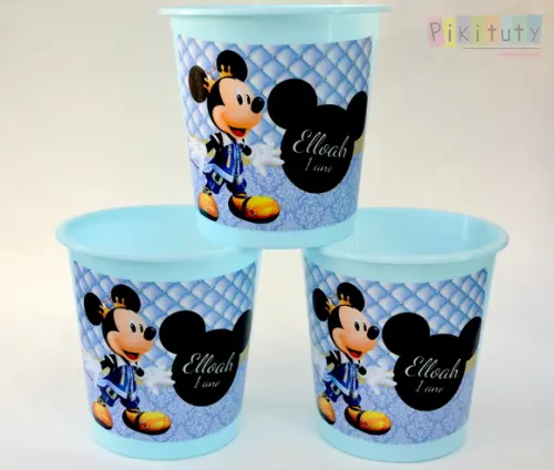 Balde de Pipoca 1 litro Mickey Príncipe