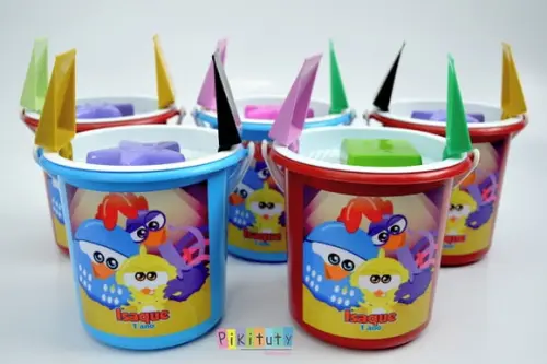 Balde de Praia - Galinha Pintadinha Mini