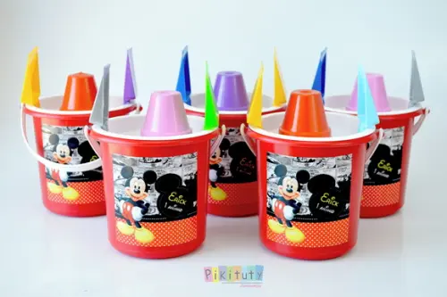 Balde de Praia - Mickey