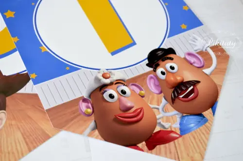 Bandeirolas Grandes Toy Story
