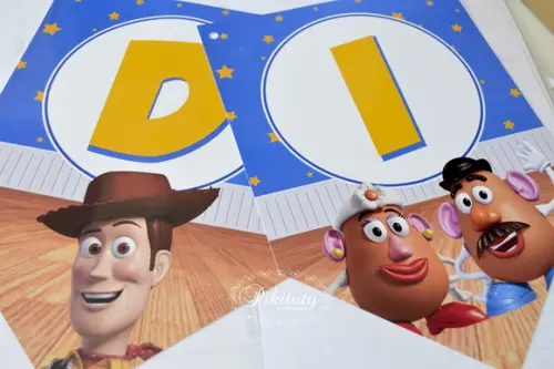 Bandeirolas Grandes Toy Story