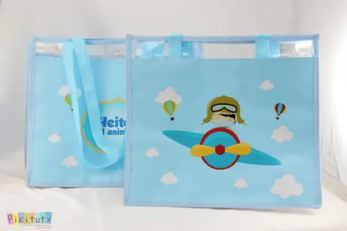 Bolsa de praia Menino Aviador
