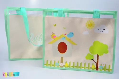 Bolsa de praia Jardim Encantado