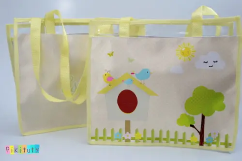 Bolsa de praia Jardim Encantado