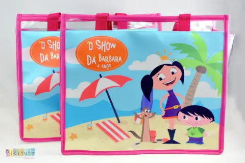 Bolsa de praia O Show da Luna