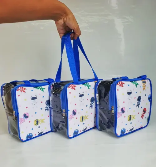 Bolsa de Praia Quadrada - Power Rangers