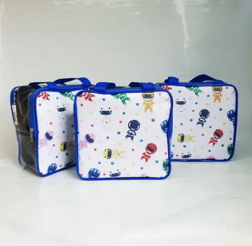 Bolsa de Praia Quadrada - Power Rangers