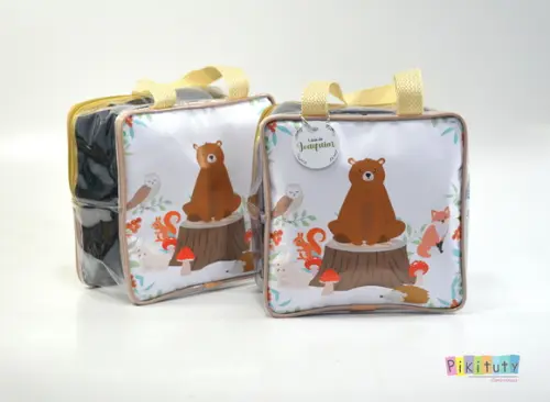Bolsa de Praia Quadrada - Urso