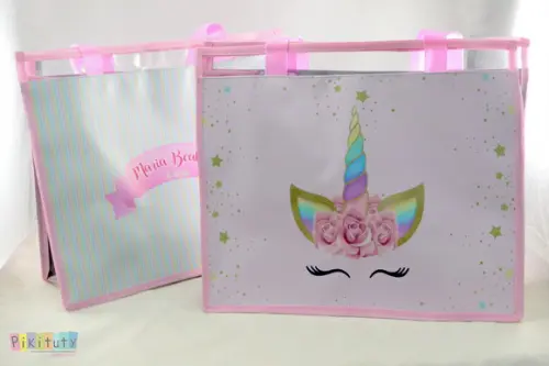 Bolsa de praia Unicórnio