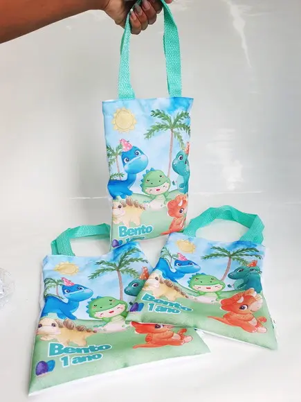 Bolsa Tecido Ecobag - Dinossauro Baby