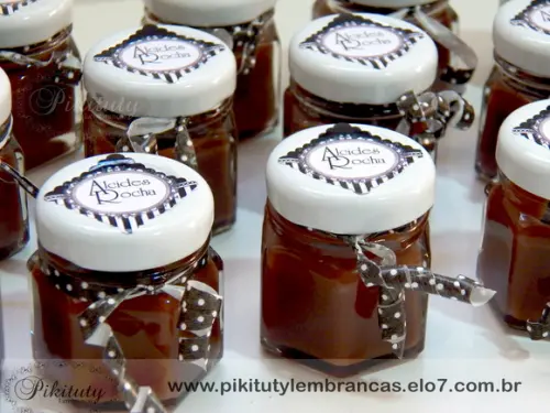 Brigadeiro de Colher (Vidro Sextavado)