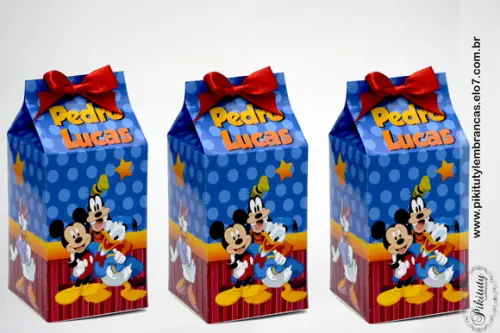 Caixa de Leite - Mickey