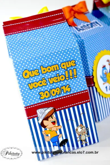 Caixa de Leite - Galinha Pintadinha