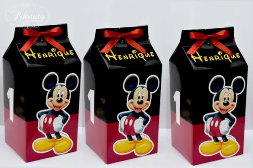 Caixa de Leite - Mickey