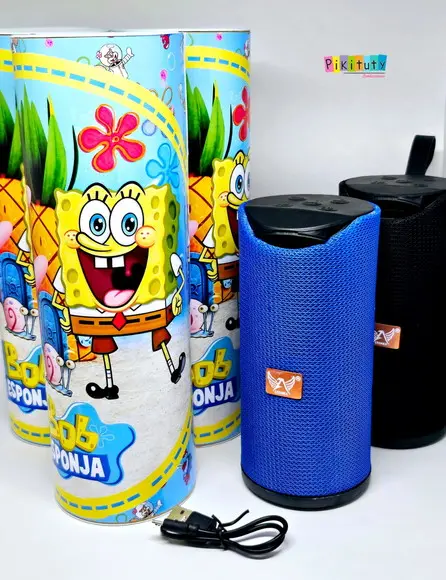 Caixa de Som Bluetooth - Bob Esponja
