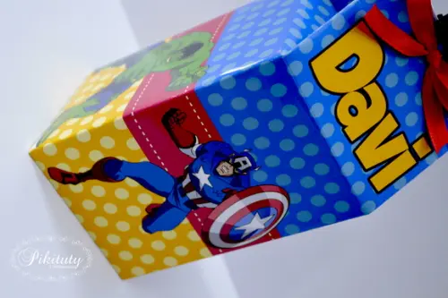 Caixa de Leite - Vingadores
