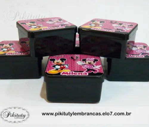 Caixa em Acrílico Minnie