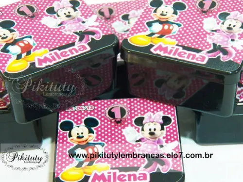 Caixa em Acrílico Minnie