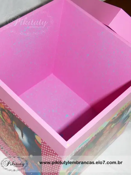 Caixa Em Mdf Grande 20x20cm