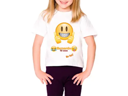 Camiseta Emojis