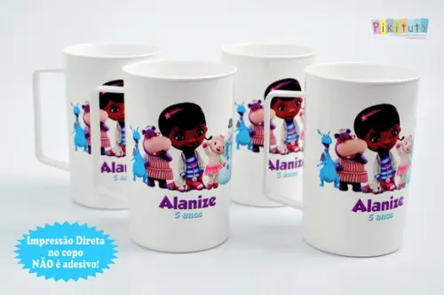 Caneca c/ alça Doutora Brinquedos