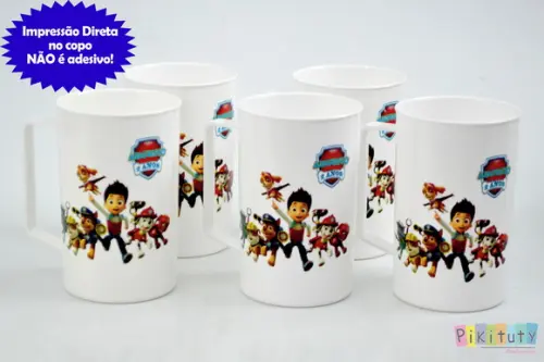 Caneca c/ alça Patrulha Canina