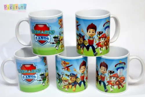 Caneca De Porcelana - Patrulha Canina