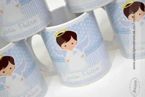 Caneca De Porcelana Batizado