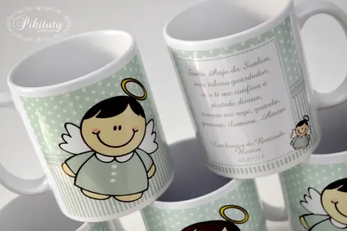 Caneca De Porcelana Batizado