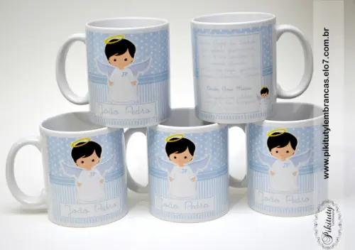 Caneca De Porcelana Batizado