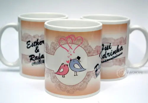 Caneca De Porcelana Casamento