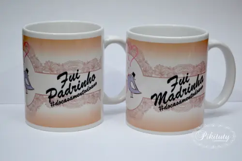Caneca De Porcelana Casamento
