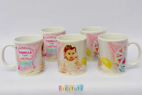 Caneca de Porcelana Circo Menina