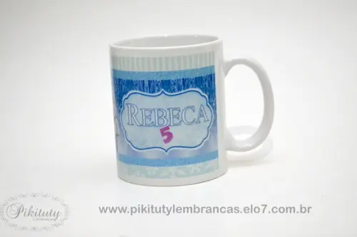 Caneca de Porcelana Frozen