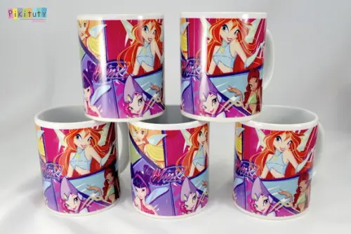Caneca de Porcelana Winx