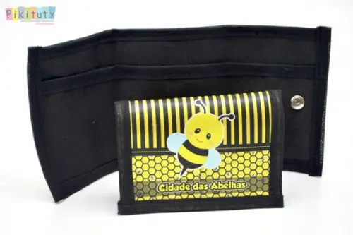 Carteira infantil Abelhinhas