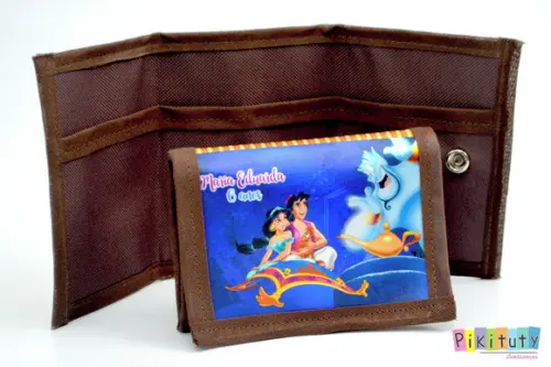 Carteira infantil Aladdin