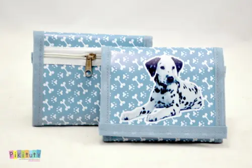 Carteira infantil Cachorros