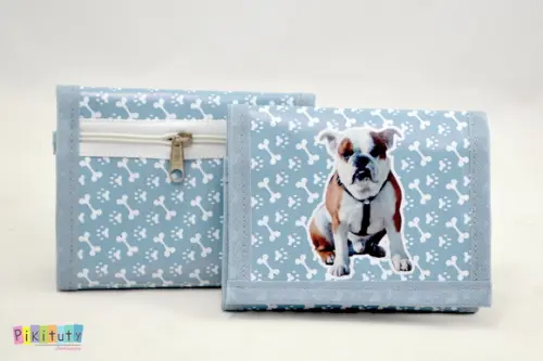 Carteira infantil Cachorros