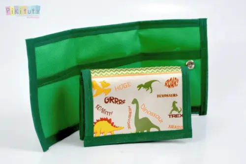 Carteira infantil Dinossauro