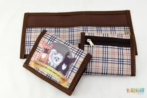 Carteira infantil Cãezinhos cães