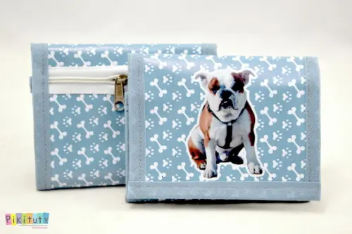 Carteira infantil Cachorros