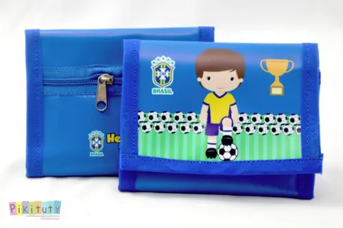 Carteira infantil Futebol / Brasil