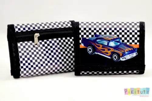 Carteira infantil Hotwheels