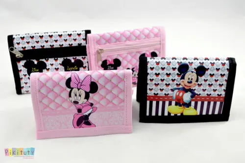 Carteira infantil Mickey