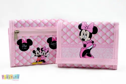 Carteira infantil Minnie