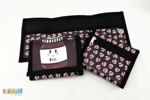 Carteira infantil Nutella