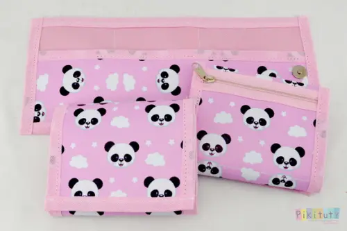 Carteira infantil Panda